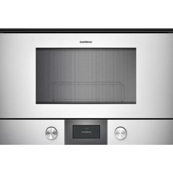 Gaggenau BMP224-130 200 系列 60厘米 21公升 嵌入式微波爐 (右門鉸) (星燦銀)